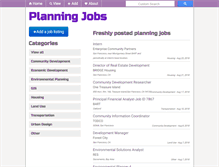 Tablet Screenshot of planningjobs.berkeley.edu