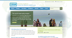 Desktop Screenshot of cega.berkeley.edu