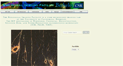 Desktop Screenshot of microscopy.berkeley.edu