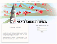 Tablet Screenshot of nsu.berkeley.edu