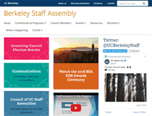 Tablet Screenshot of bsa.berkeley.edu