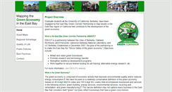 Desktop Screenshot of greencorridor.berkeley.edu